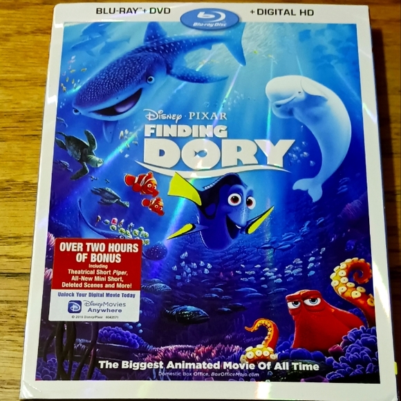 Disney Pixar FINDING DORY on BLU-RAY + DVD - Picture 1 of 2